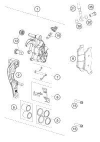 Front Brake Caliper