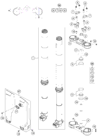 Front Fork, Triple Clamp