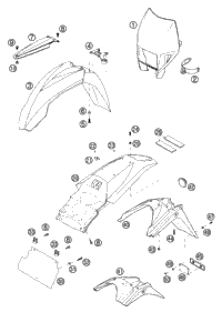 Mask, Fenders