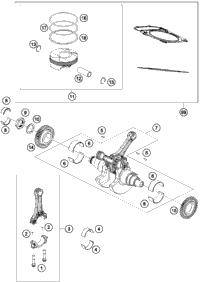 Crankshaft, Piston