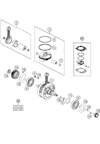 Crankshaft, Piston