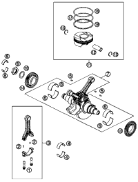 Crankshaft, Piston