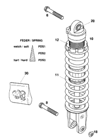 Shock Absorber Wp Pds