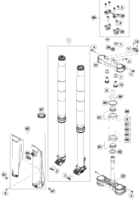 Front Fork, Triple Clamp
