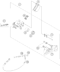 Rear Brake Caliper