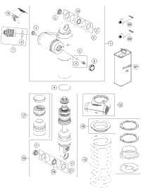 Shock Absorber Disassembled