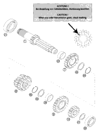 Transmission I - Main Shaft