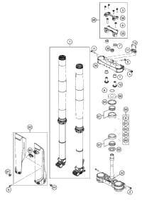 Front Fork, Triple Clamp