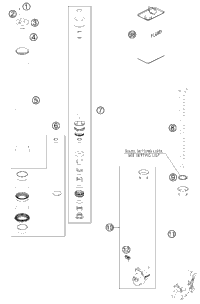 Front Fork Disassembled