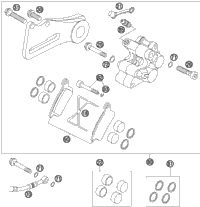 Brake Caliper Rear