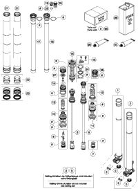 Front Fork Disassembled