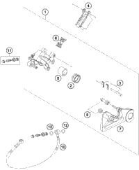 Brake Caliper Rear