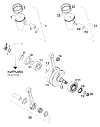 Crankshaft, Piston