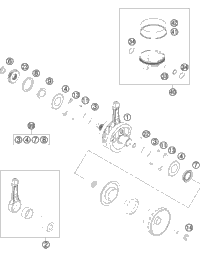 Crankshaft, Piston