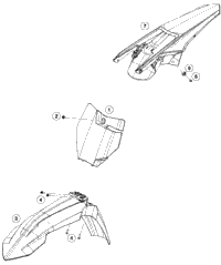 Mask, Fenders