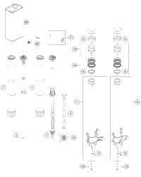 Front Fork Disassembled