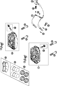 Brake Caliper Front