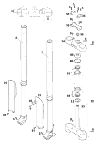 Front Fork Wp Usd43