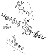 Crankshaft, Piston