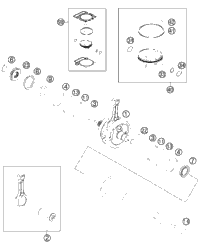 Crankshaft, Piston