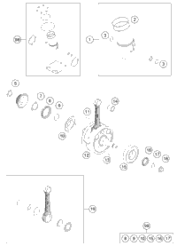 Crankshaft, Piston