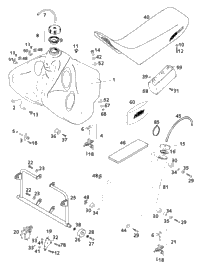 Tank, Seat, Side Tank