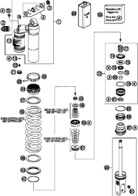 Shock Absorber, Disassembled