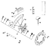 Front Wheel Sx