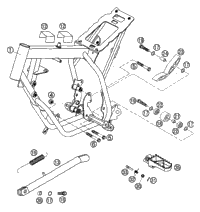 Frame, Side Stand