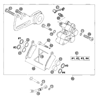 Brake Caliper Rear Formula