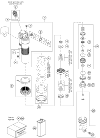 Shock Absorber Disassembled