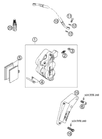 Brake Caliper Front