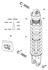 Shock Absorber Wp Pds