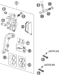 Brake Caliper Front