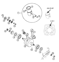 Crankshaft, Piston