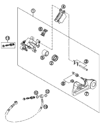 Brake Caliper Rear