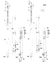 Front Fork Legs
