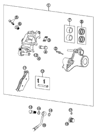 Brake Caliper Rear