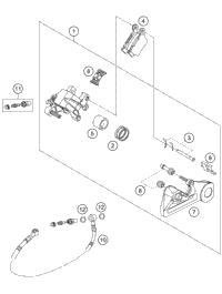 Brake Caliper Rear