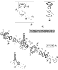 Crankshaft, Piston