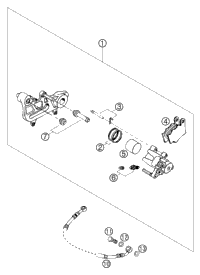 Brake Caliper Rear