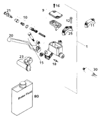 Hand Brake Cylinder