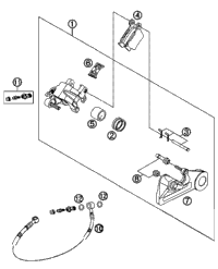 Brake Caliper Rear