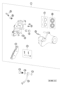 Brake Caliper Rear