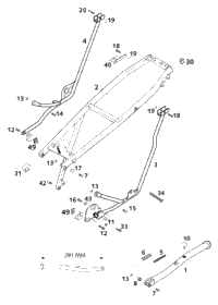 Sub Frame, Side Stand