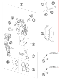 Brake Caliper Front