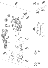 Brake Caliper Front