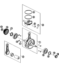 Crankshaft, Piston