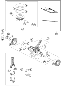 Crankshaft, Piston