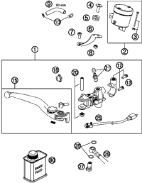 Hand Break Cylinder